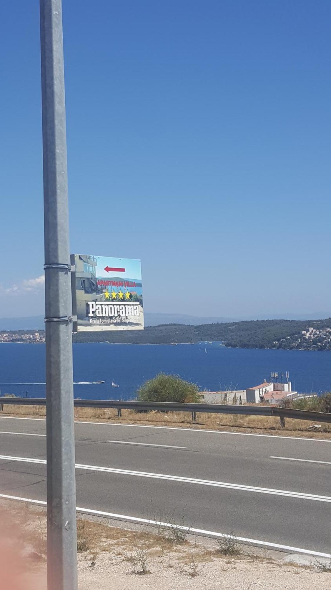 Villa Panorama Seget Trogir Buitenkant foto