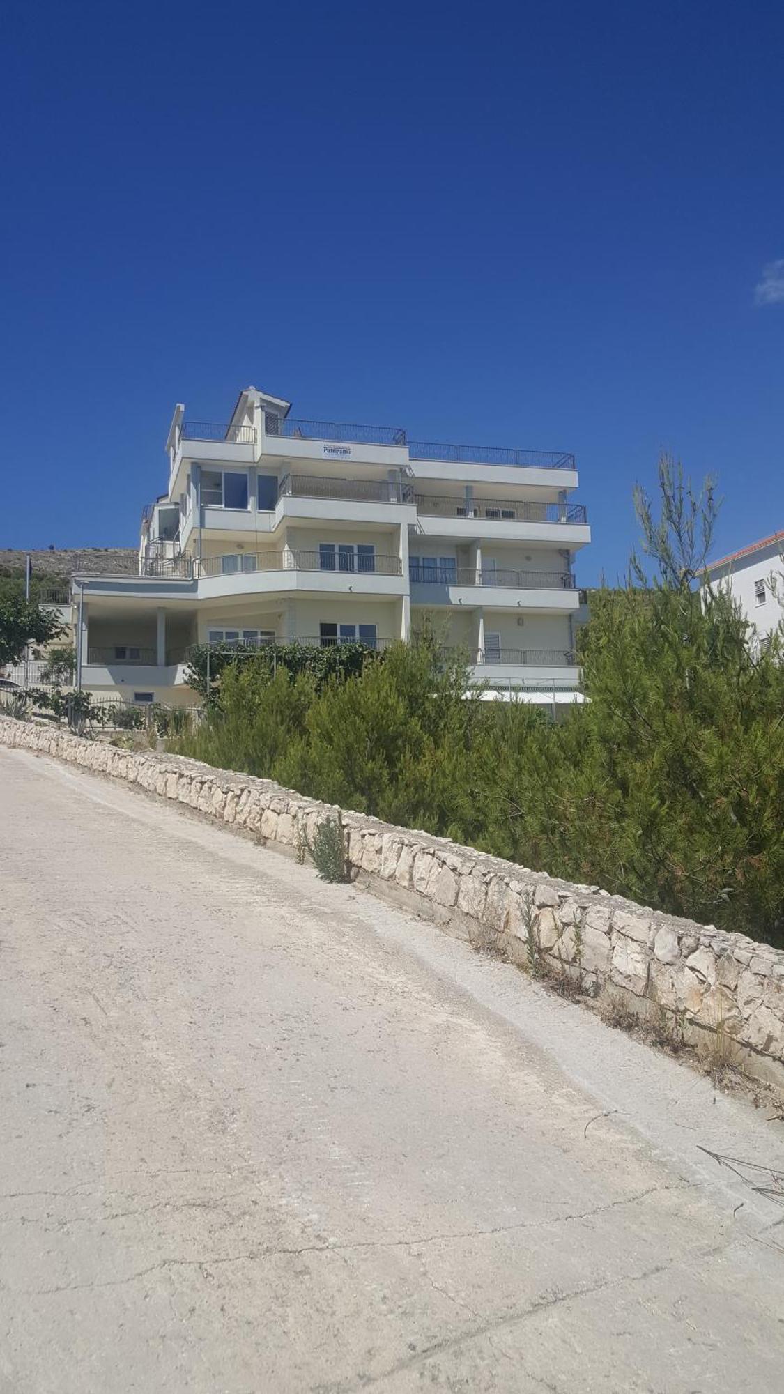 Villa Panorama Seget Trogir Buitenkant foto