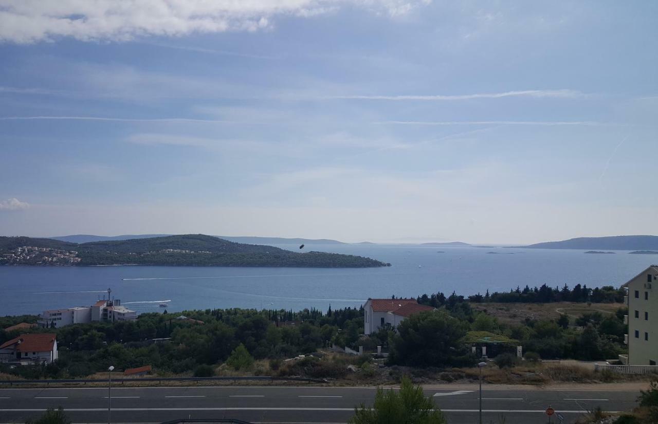 Villa Panorama Seget Trogir Buitenkant foto