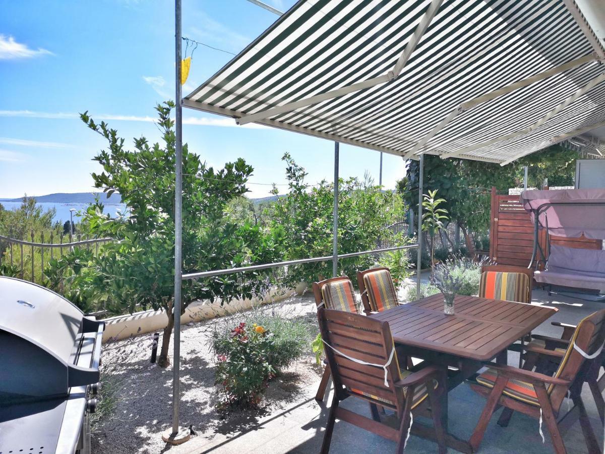 Villa Panorama Seget Trogir Buitenkant foto